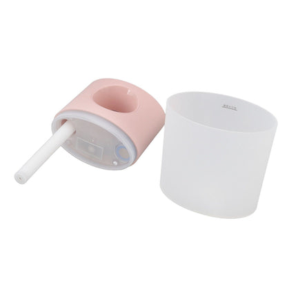 Mini Humidifier Quiet USB Rechargeable Fine Mist Portable Desktop Humidifier with Night Light for Home Office V1294-YM3113220219512-0421