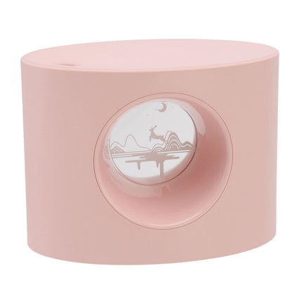 Mini Humidifier Quiet USB Rechargeable Fine Mist Portable Desktop Humidifier with Night Light for Home Office V1294-YM3113220219512-0421