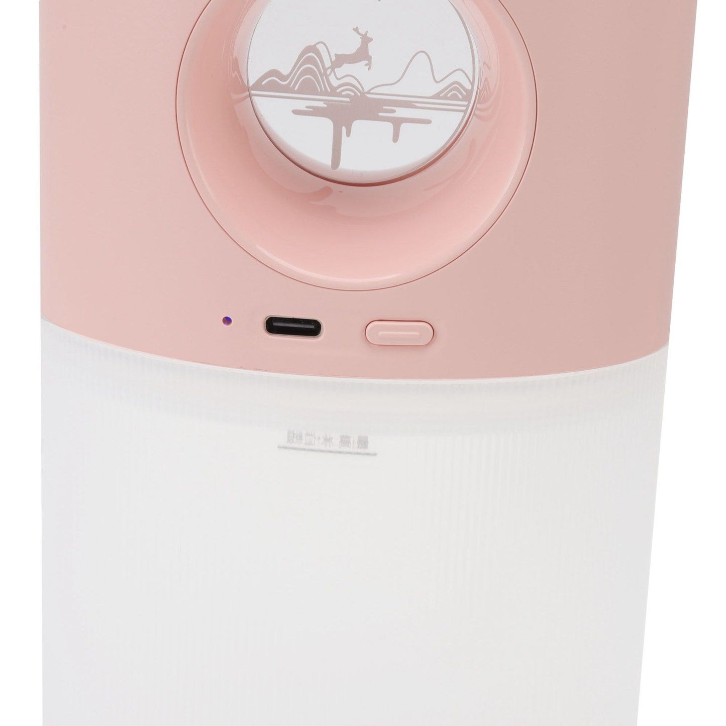 Mini Humidifier Quiet USB Rechargeable Fine Mist Portable Desktop Humidifier with Night Light for Home Office V1294-YM3113220219512-0421