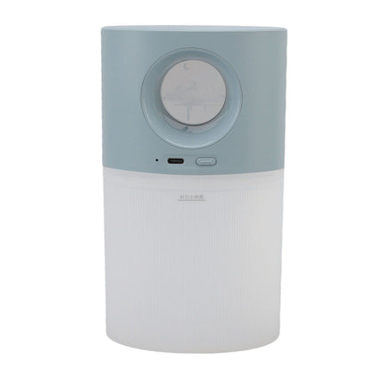 Mini Humidifier Quiet USB Rechargeable Fine Mist Portable Desktop Humidifier with Night Light for Home Office V1294-YM3113220219513-0421