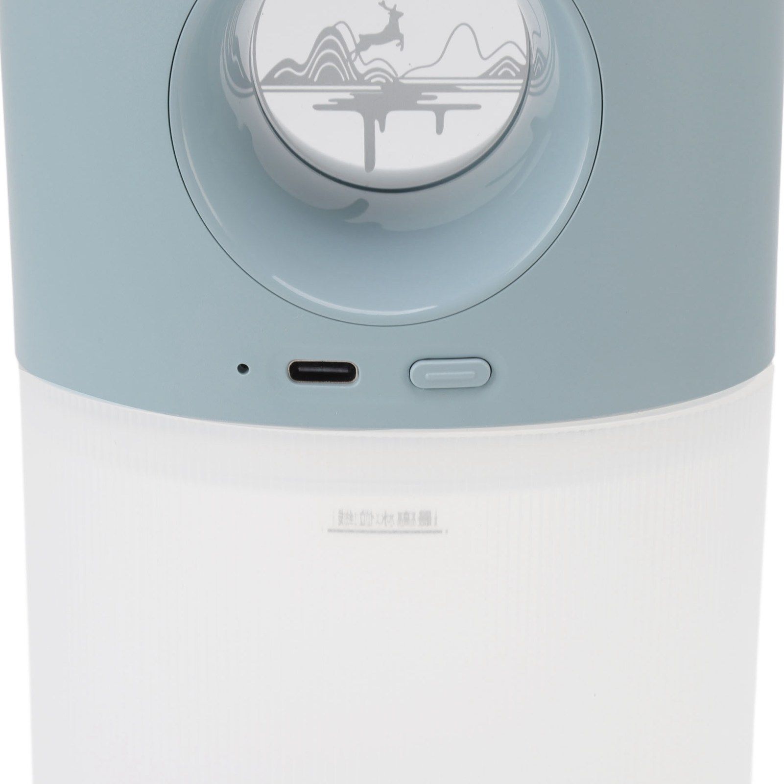 Mini Humidifier Quiet USB Rechargeable Fine Mist Portable Desktop Humidifier with Night Light for Home Office V1294-YM3113220219513-0421