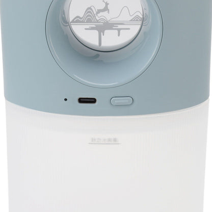 Mini Humidifier Quiet USB Rechargeable Fine Mist Portable Desktop Humidifier with Night Light for Home Office V1294-YM3113220219513-0421