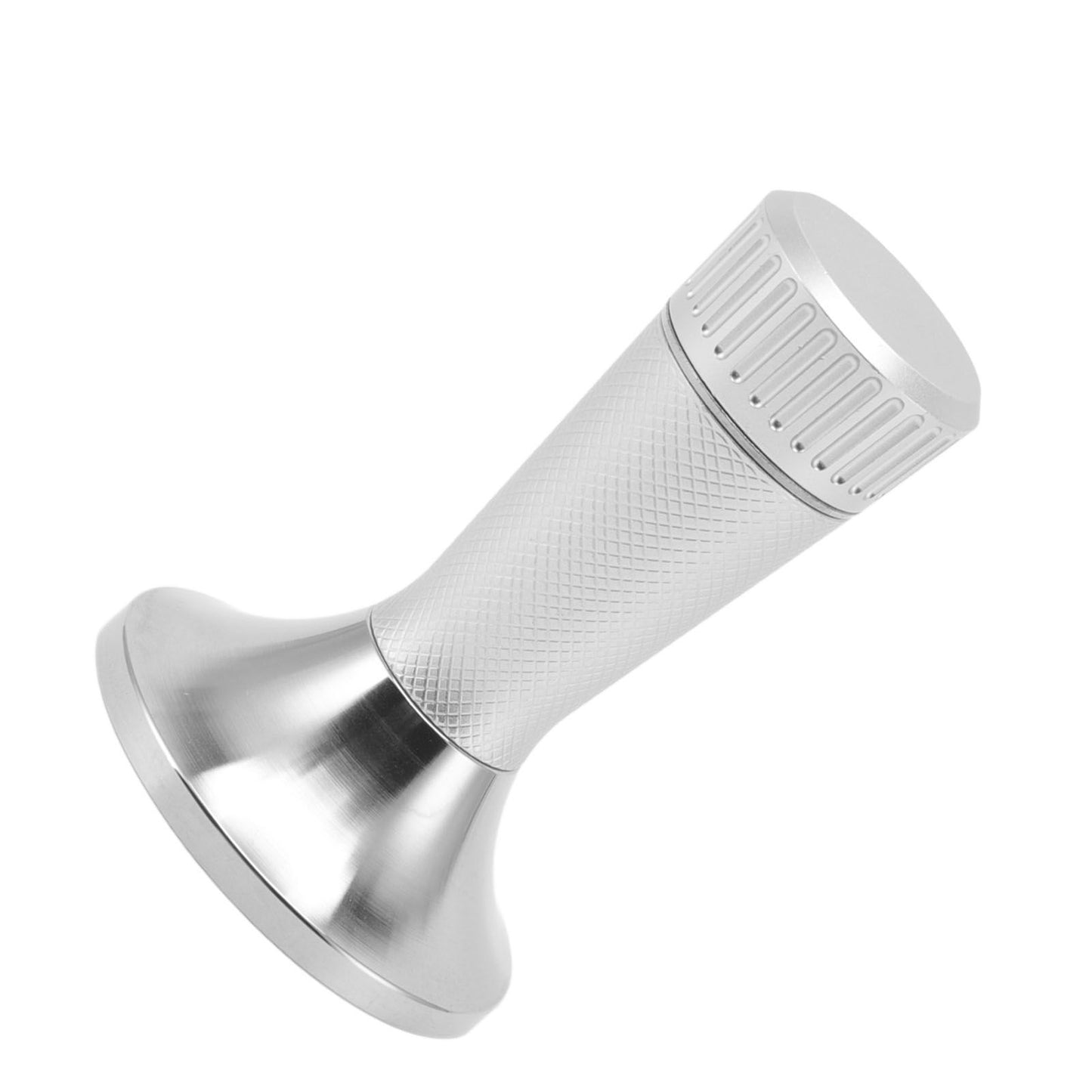 Coffee Tamper Stirrer Set Stainless Steel 2 in 1 58.3mm Coffee Tamper Distribution Needle for Kitchen Silver V1294-YM3113220220012-0421