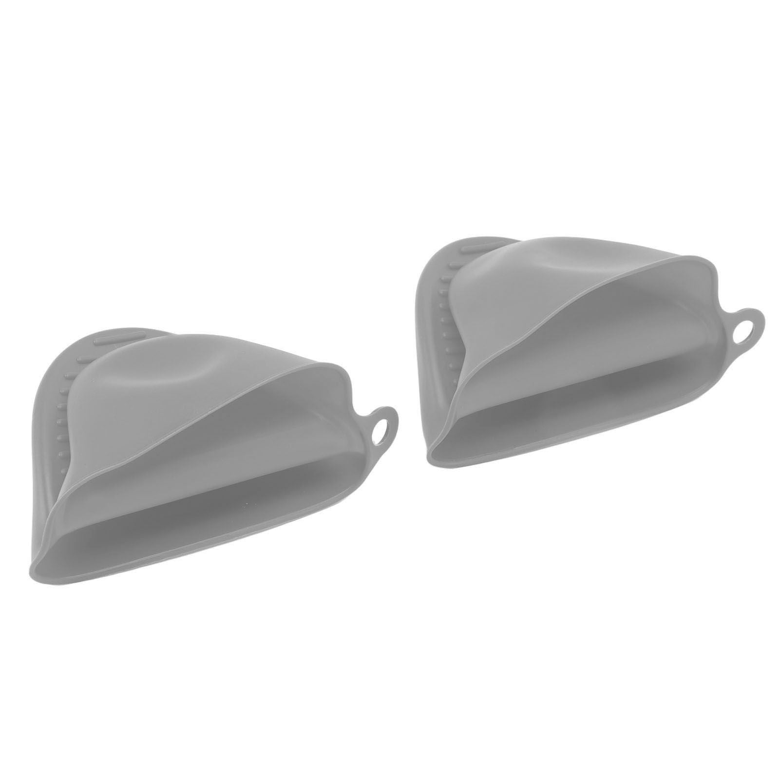 2Set Rectangular Fryer Silicone Pot Fryer Silicone Liners Rectangular Basket for Ninja DZ201 Foodi 8QT Grey V1294-YM3113220220614-0421