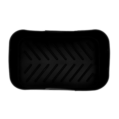 2 Sets Kitchen Fryer Silicone Basket and Mat Reusable Non Stick Rectangular Air Oven Accessories for Ninja V1294-YM3113220220811-0421