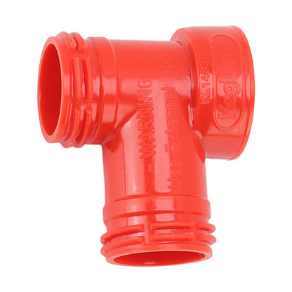 Beer Barrel Tee Adapter Plastic Carbonation Cap Tee Fitting Adapter Oxygen Free Brewing Soda PET Bottles V1294-YM3113220223011-0421