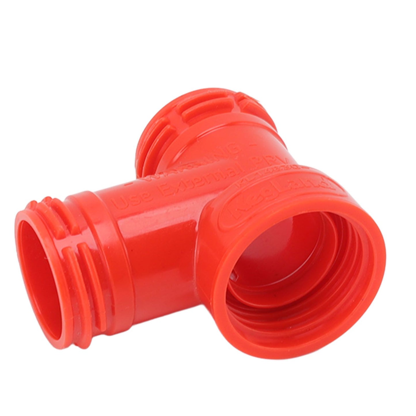 Beer Barrel Tee Adapter Plastic Carbonation Cap Tee Fitting Adapter Oxygen Free Brewing Soda PET Bottles V1294-YM3113220223011-0421