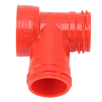 Beer Barrel Tee Adapter Plastic Carbonation Cap Tee Fitting Adapter Oxygen Free Brewing Soda PET Bottles V1294-YM3113220223011-0421