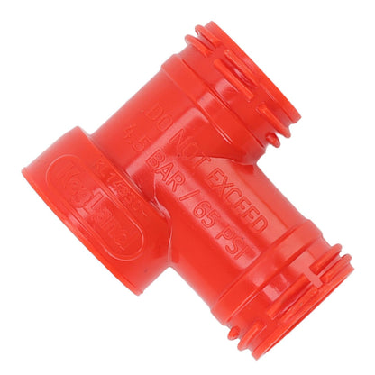 Beer Barrel Tee Adapter Plastic Carbonation Cap Tee Fitting Adapter Oxygen Free Brewing Soda PET Bottles V1294-YM3113220223011-0421