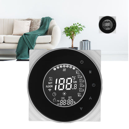 Smart Floor Heat Thermostat Voice Phone Control LCD Touch Screen WiFi Thermostat for Electric Heating Systems V1294-YM3113220223511-0421