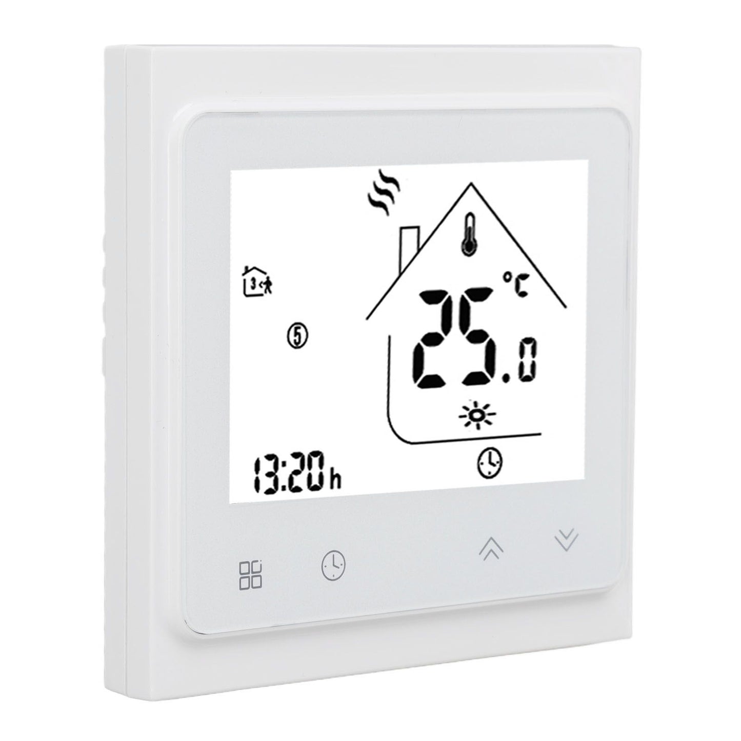 BHT 002GC Boiler Heating Programmable Thermostat Digital Touch Screen Thermostat with Large LCD Display V1294-YM3113220223911-0421