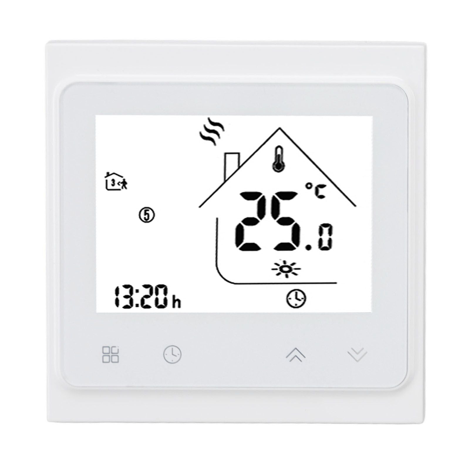 BHT 002GC Boiler Heating Programmable Thermostat Digital Touch Screen Thermostat with Large LCD Display V1294-YM3113220223911-0421