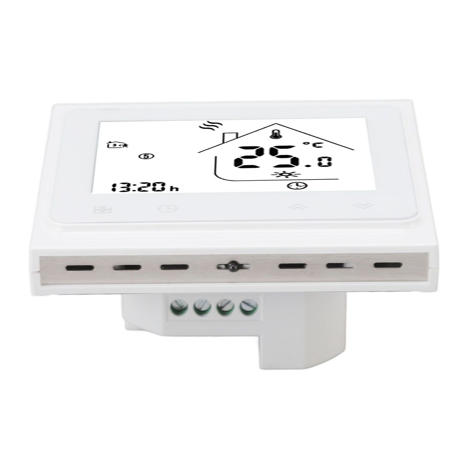 BHT 002GC Boiler Heating Programmable Thermostat Digital Touch Screen Thermostat with Large LCD Display V1294-YM3113220223911-0421