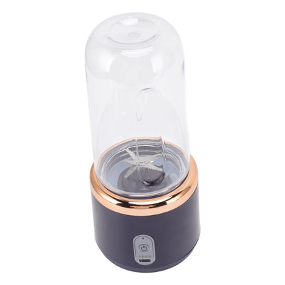 Mini Portable Blender 6 Blades High Speed 300ml USB Charging Juicer Cup for Travel V1294-YM3113220225811-0421