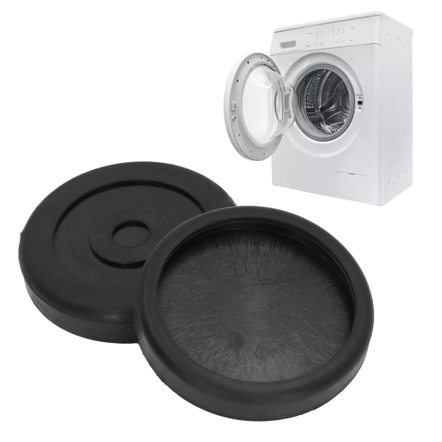 4 Pcs Anti Vibration Feet Pads Antislip Rubber Washing Machine Feet Mats for Washer Dryer V1294-YM3113220226111-0421