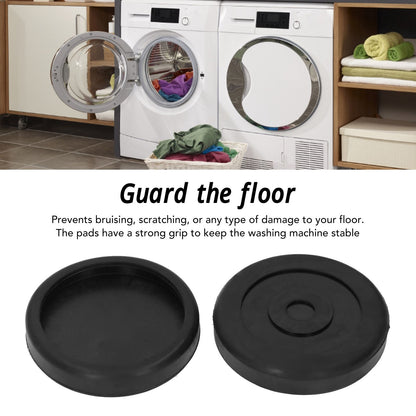 4 Pcs Anti Vibration Feet Pads Antislip Rubber Washing Machine Feet Mats for Washer Dryer V1294-YM3113220226111-0421