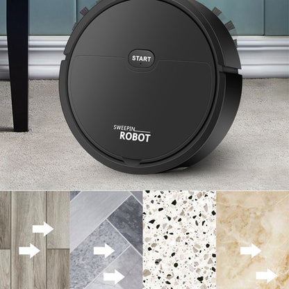 Robot Vacuum Cleaner USB Smart 3 In 1 Suction Sweeping Mopping Function Automatic Vacuum Cleaner for Small V1294-YM3113220229511-0421
