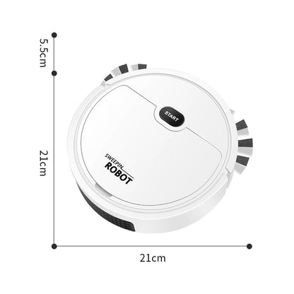 Robot Vacuum Cleaner USB Smart 3 In 1 Suction Sweeping Mopping Function Automatic Vacuum Cleaner for Small V1294-YM3113220229512-0421