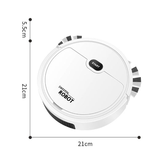 Robot Vacuum Cleaner USB Smart 3 In 1 Suction Sweeping Mopping Function Automatic Vacuum Cleaner for Small V1294-YM3113220229512-0421