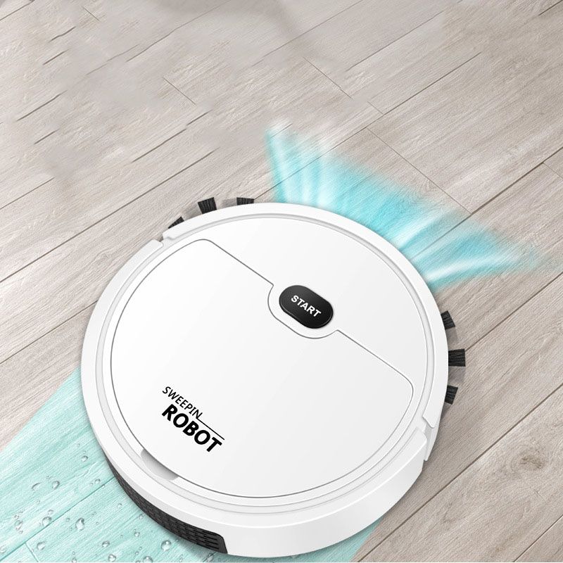 Robot Vacuum Cleaner USB Smart 3 In 1 Suction Sweeping Mopping Function Automatic Vacuum Cleaner for Small V1294-YM3113220229512-0421