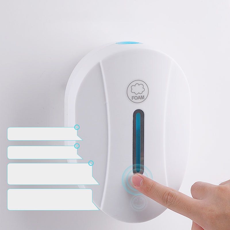 Wall Mounted Smart Soap Sensor with Indicator Light Touchless Automatic Induction Soap Dispenser Foam Type V1294-YM3113220229611-0421