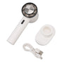 Hand Held Cooling Fan Portable USB Rechargeable Small Pocket Fan for Office Traveling White V1294-YM3113220229911-0421