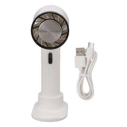 Hand Held Cooling Fan Portable USB Rechargeable Small Pocket Fan for Office Traveling White V1294-YM3113220229911-0421