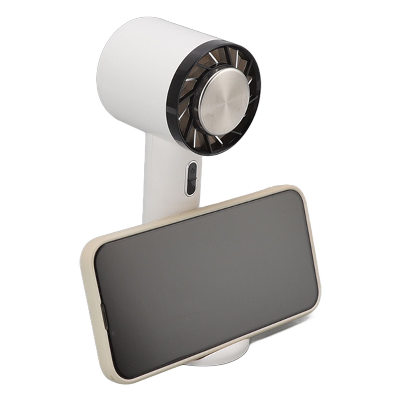 Hand Held Cooling Fan Portable USB Rechargeable Small Pocket Fan for Office Traveling White V1294-YM3113220229911-0421