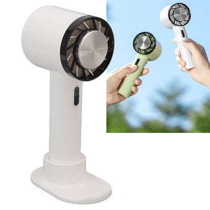 Hand Held Cooling Fan Portable USB Rechargeable Small Pocket Fan for Office Traveling White V1294-YM3113220229911-0421
