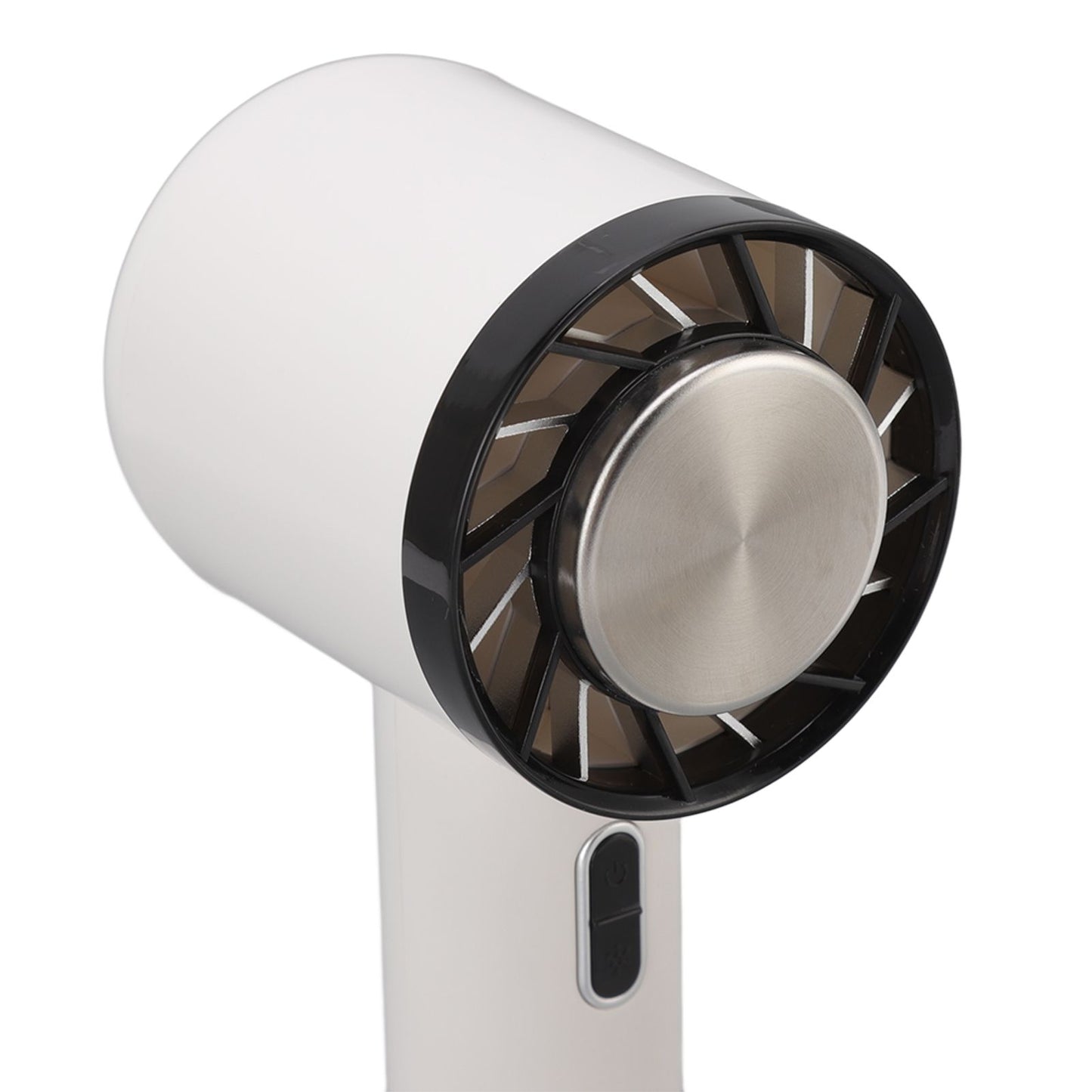 Hand Held Cooling Fan Portable USB Rechargeable Small Pocket Fan for Office Traveling White V1294-YM3113220229911-0421
