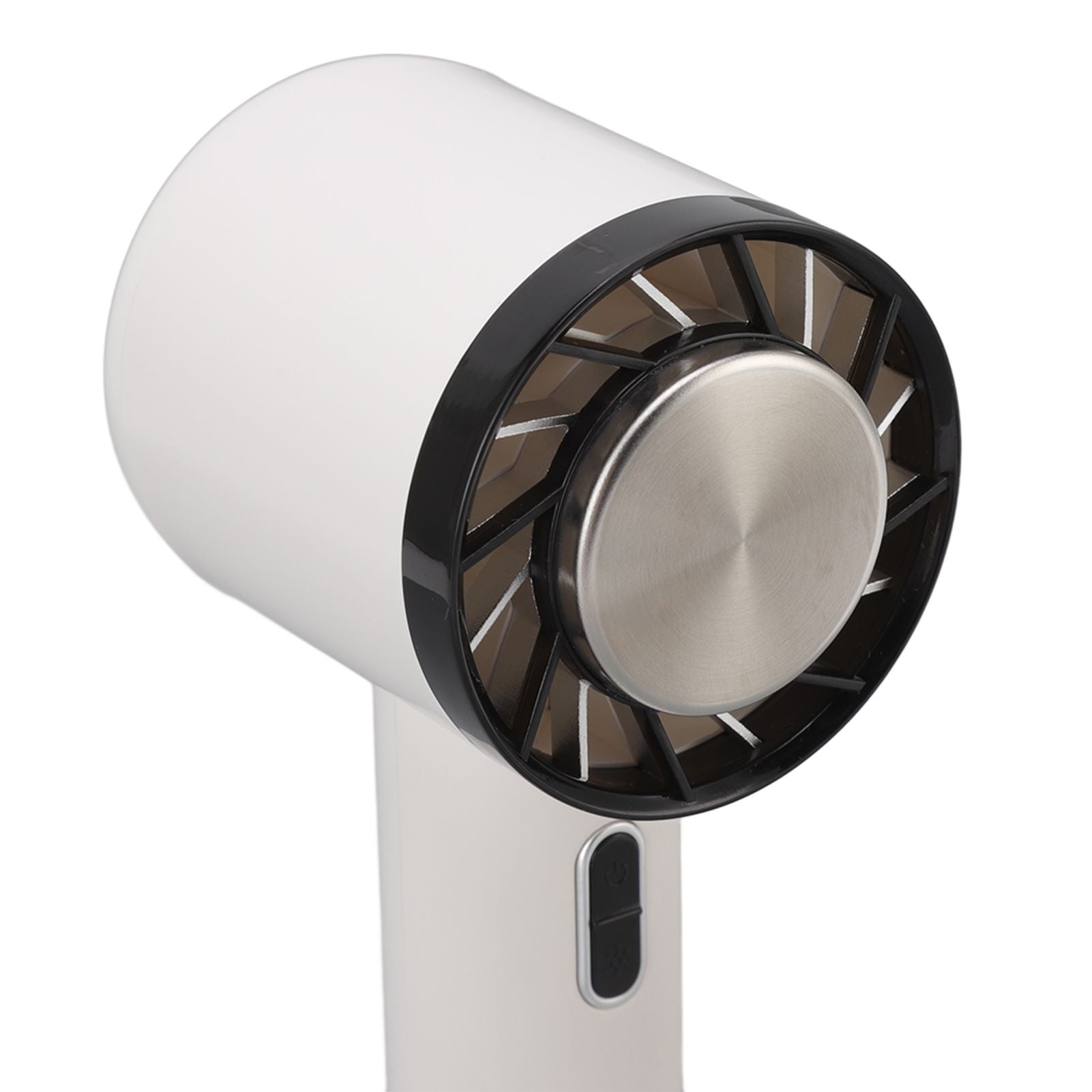 Hand Held Cooling Fan Portable USB Rechargeable Small Pocket Fan for Office Traveling White V1294-YM3113220229911-0421
