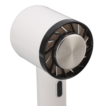 Hand Held Cooling Fan Portable USB Rechargeable Small Pocket Fan for Office Traveling White V1294-YM3113220229911-0421