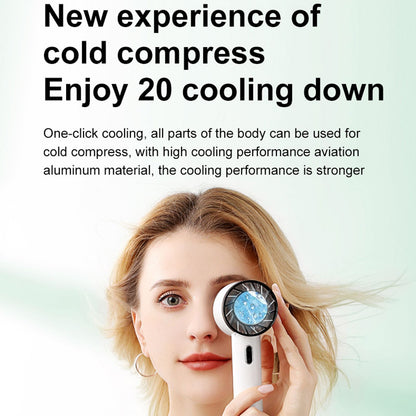 Hand Held Cooling Fan Portable USB Rechargeable Small Pocket Fan for Office Traveling White V1294-YM3113220229911-0421