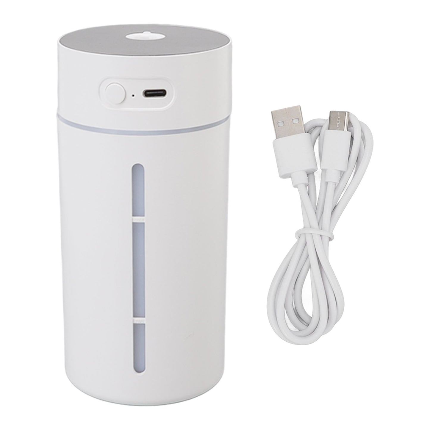 Mini Humidifier 250ml USB Charge Projector Light Cool Visible Water Level Desk Humidifier for Bedroom Office V1294-YM3113220230311-0421