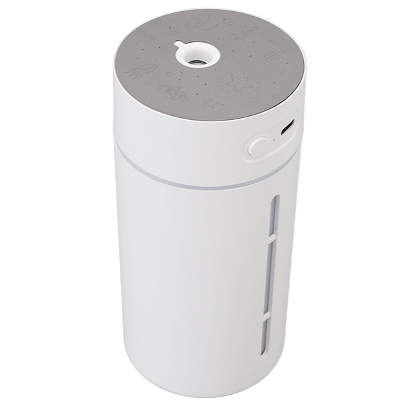 Mini Humidifier 250ml USB Charge Projector Light Cool Visible Water Level Desk Humidifier for Bedroom Office V1294-YM3113220230311-0421