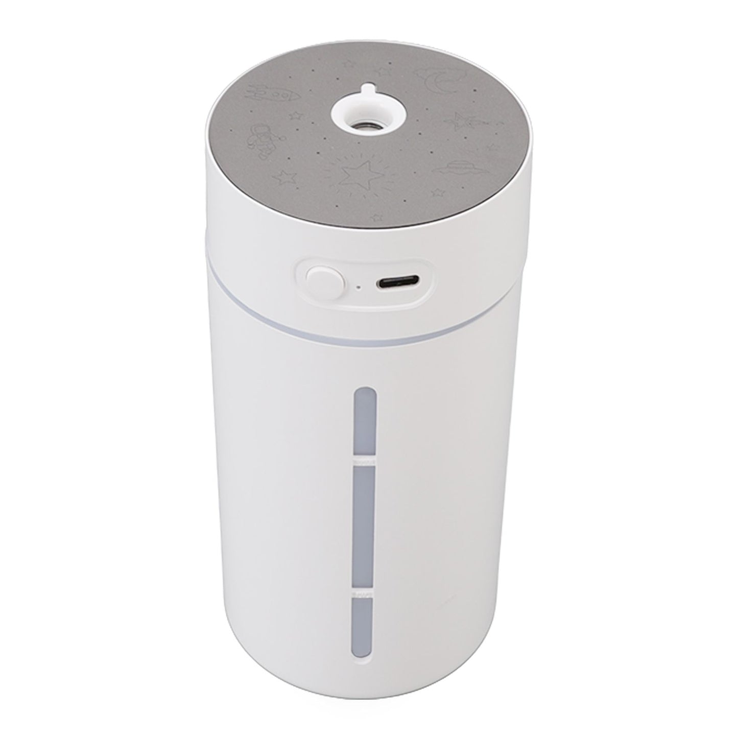 Mini Humidifier 250ml USB Charge Projector Light Cool Visible Water Level Desk Humidifier for Bedroom Office V1294-YM3113220230311-0421