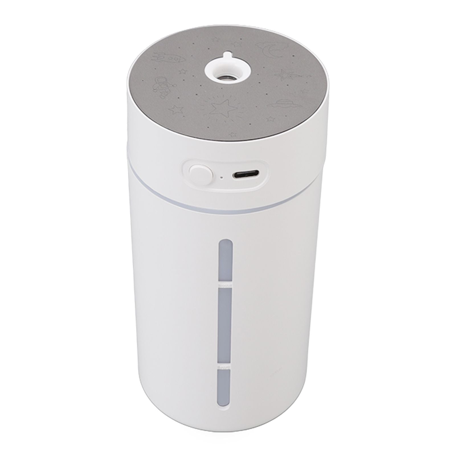 Mini Humidifier 250ml USB Charge Projector Light Cool Visible Water Level Desk Humidifier for Bedroom Office V1294-YM3113220230311-0421