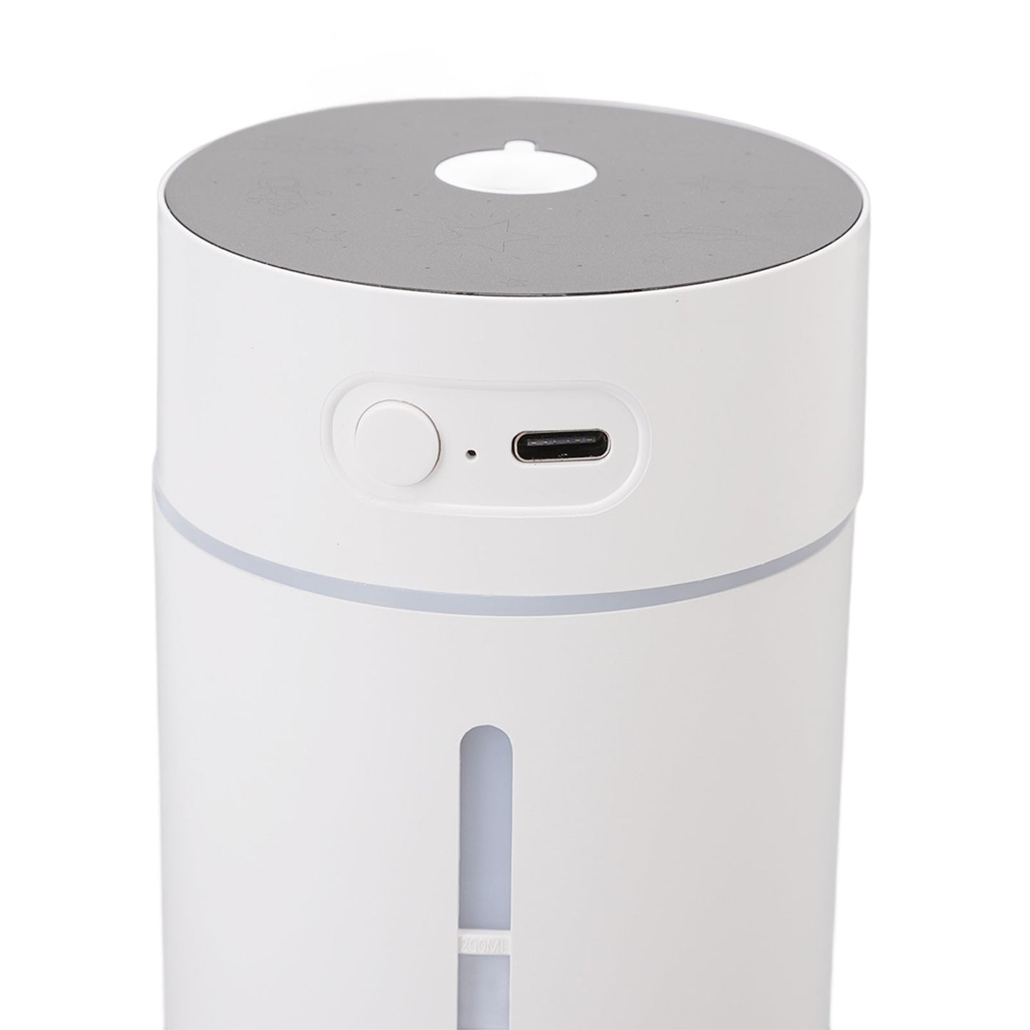 Mini Humidifier 250ml USB Charge Projector Light Cool Visible Water Level Desk Humidifier for Bedroom Office V1294-YM3113220230311-0421