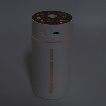 Mini Humidifier 250ml USB Charge Projector Light Cool Visible Water Level Desk Humidifier for Bedroom Office V1294-YM3113220230311-0421