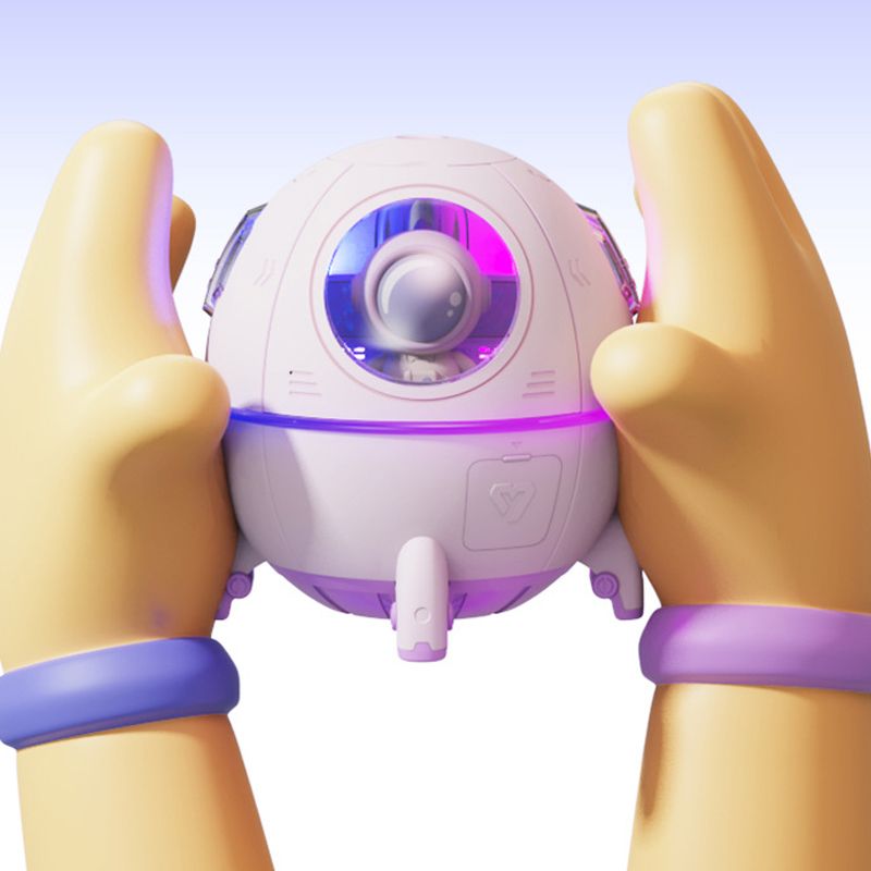 Humidifier with Colorful Night Light Aroma Essential Oil Diffuser Space Capsule Large Mist Mini Humidifiers V1294-YM3113220230812-0421