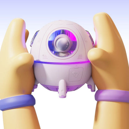 Humidifier with Colorful Night Light Aroma Essential Oil Diffuser Space Capsule Large Mist Mini Humidifiers V1294-YM3113220230812-0421