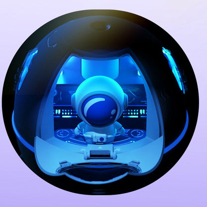 Humidifier with Colorful Night Light Aroma Essential Oil Diffuser Space Capsule Large Mist Mini Humidifiers V1294-YM3113220230812-0421
