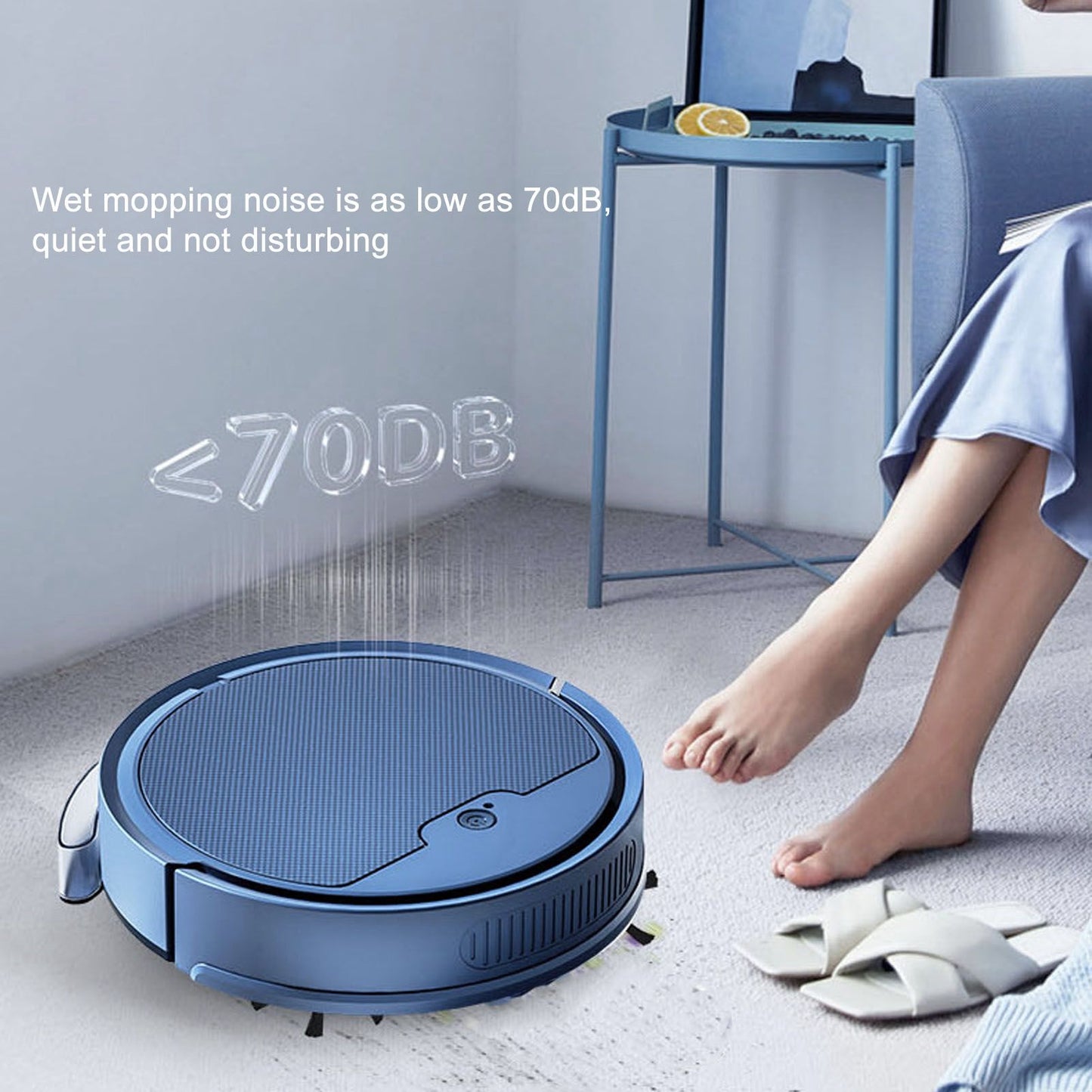 3 in 1 Robot Vacuum Cleaner Smart APP Remote Control 2000Pa Strong Suction USB Charging Sweeping Robot for V1294-YM3113220231312-0421