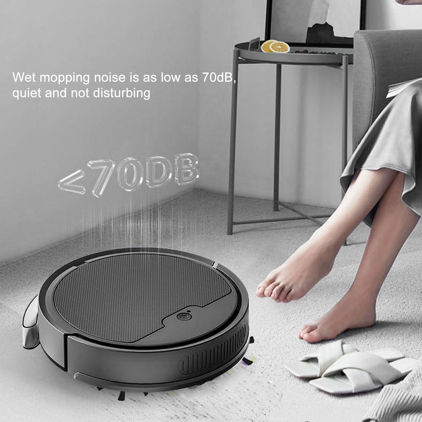 3 in 1 Robot Vacuum Cleaner Smart APP Remote Control 2000Pa Strong Suction USB Charging Sweeping Robot for V1294-YM3113220231313-0421