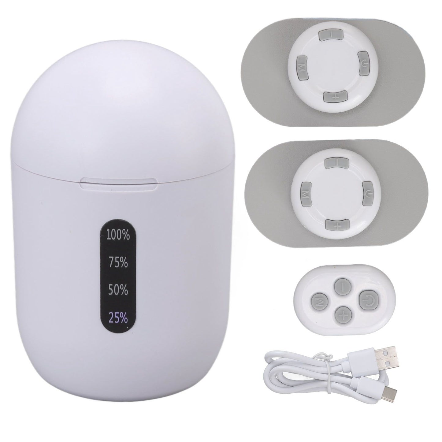 Electric Massage Stickers Wireless Mini Massager Smart Full Body Relax Muscle Therapy Massager V1294-YM3113220232911-0421