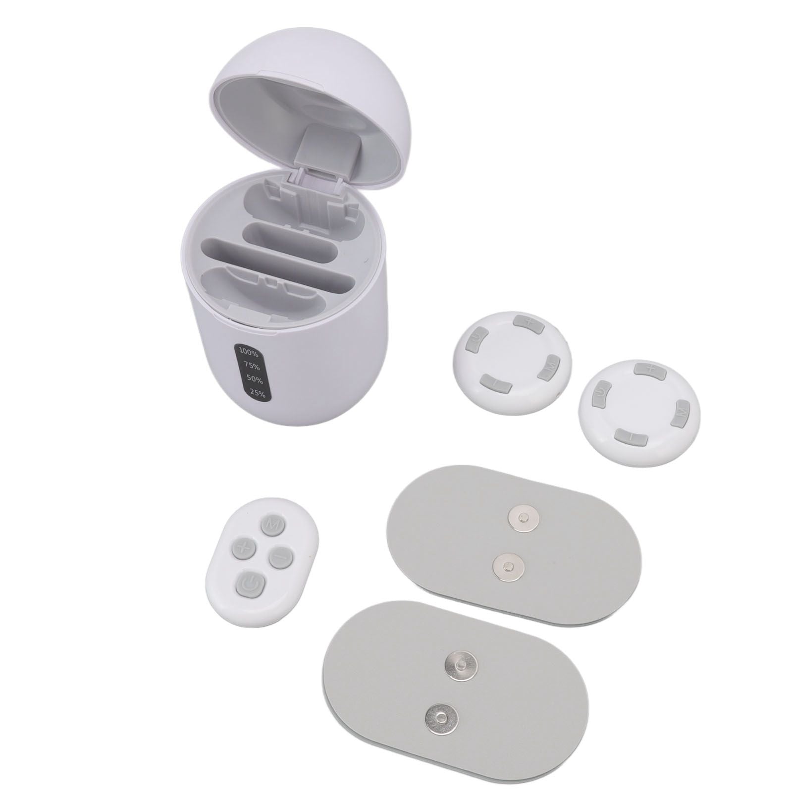 Electric Massage Stickers Wireless Mini Massager Smart Full Body Relax Muscle Therapy Massager V1294-YM3113220232911-0421