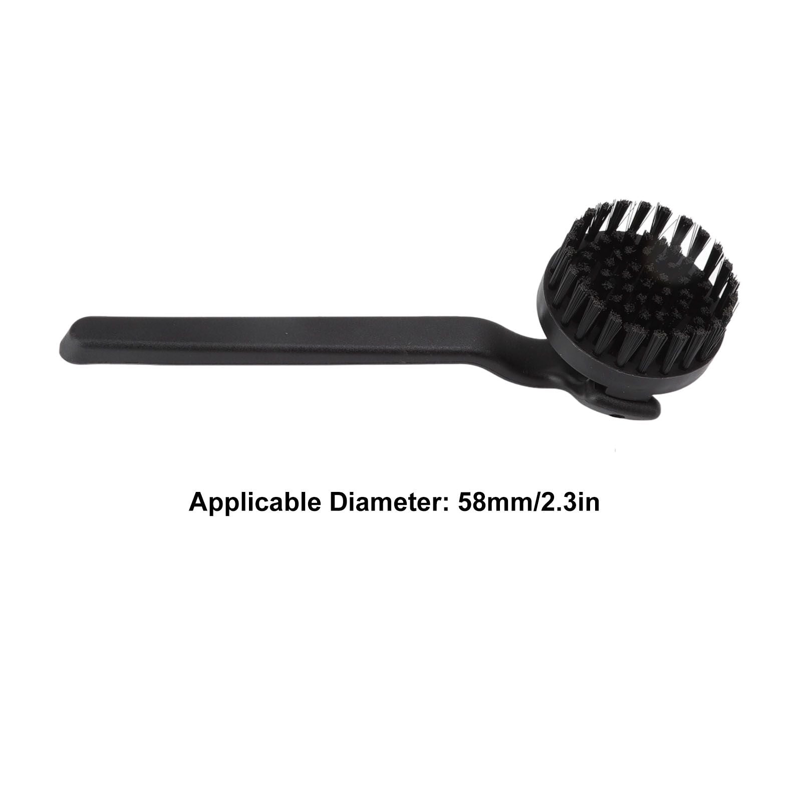 Coffee Machine Brewing Head Brush ABS Detachable Round Coffee Grinder Cleaning Brush for 58mm Diameter Head V1294-YM3113220233411-0421