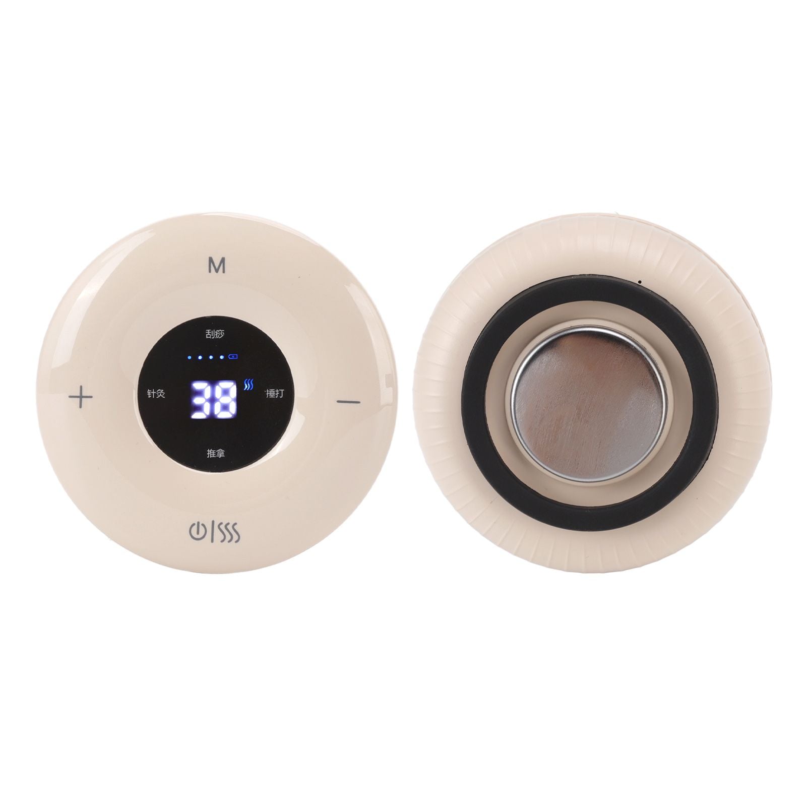 Electric Gua Sha Scrapping Massager USB Charging Multi Function Physical Gua Sha Massager with Heat and V1294-YM3113220235711-0421