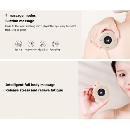 Electric Gua Sha Scrapping Massager USB Charging Multi Function Physical Gua Sha Massager with Heat and V1294-YM3113220235711-0421
