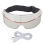 Eye Massager Smart Bluetooth Heating Vibration USB Charging Eye Massage Machine for Home Dorm White V1294-YM3113220235811-0421